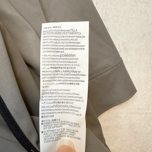 UNDER ARMOUR Misty Copeland Vented Trench Jacket Loose Fit Mink Gray HTF Sz XL - Picture 16 of 16